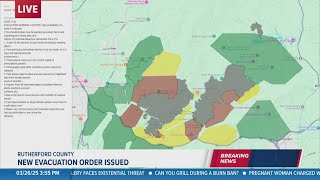 Immediate evacuation order issued in Rutherford County