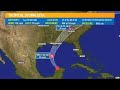 Tropical Storm Zeta: Forecast cone, spaghetti models and position in the Gulf