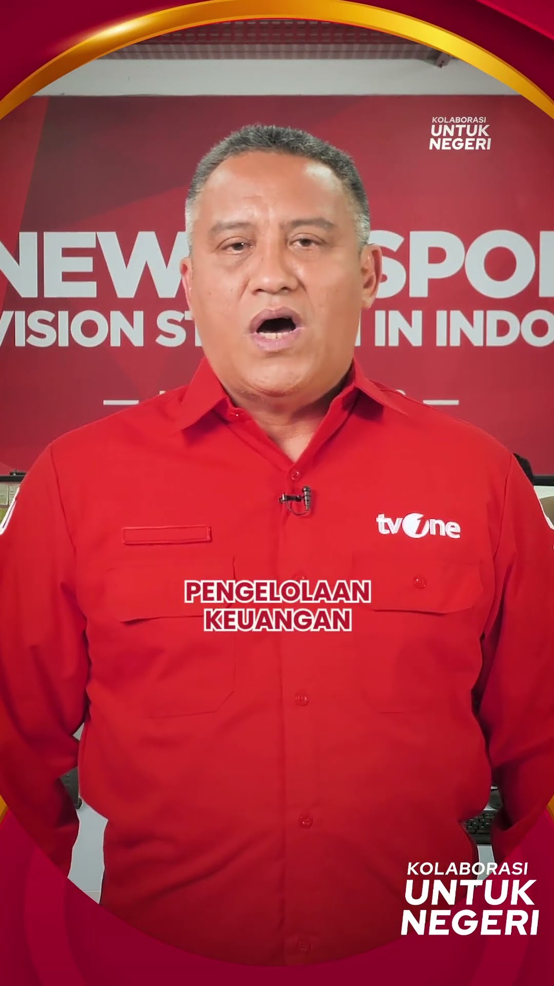 Ucapan HUT ke-17 tvOne dari Direktur Keuangan, M. Helmy Rizani R.