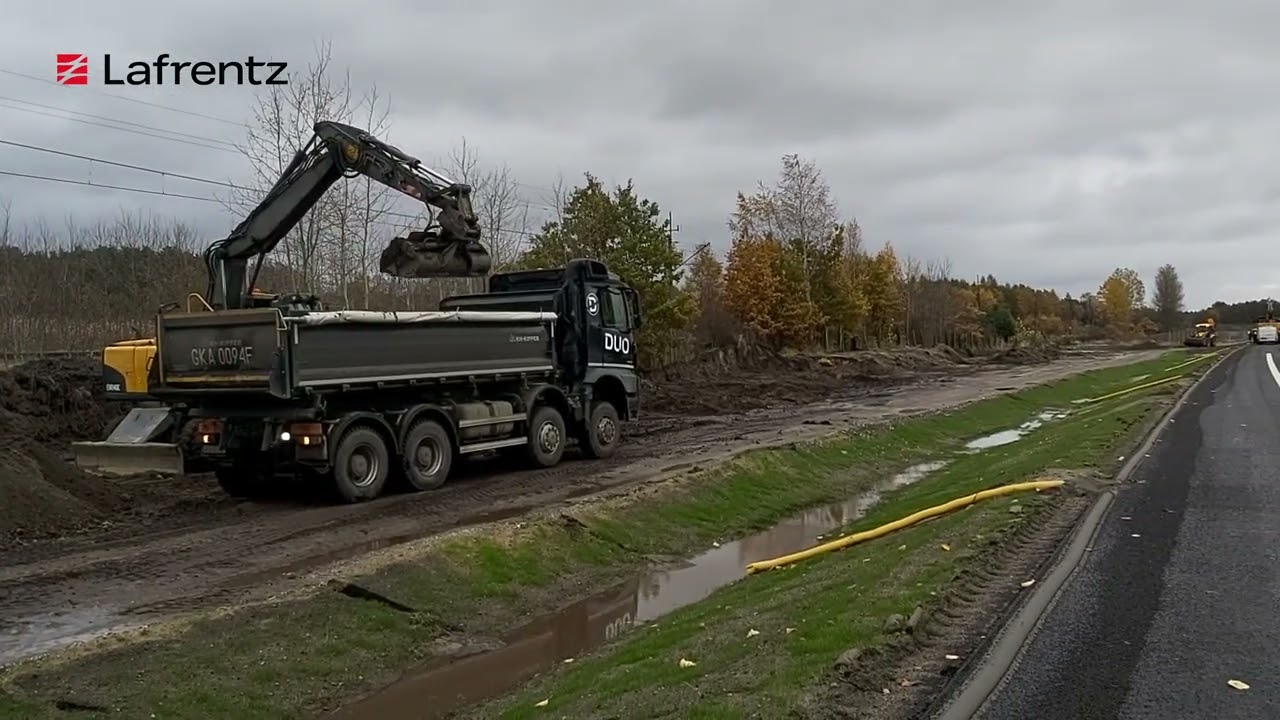 Budowa drogi ekspresowej S6 Zad. 5. odc. Leśnice - Bożepole Wielkie - Tydz. 43.2025