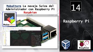 14 RaspberryPi MobaXterm administrar servidores remotamente
