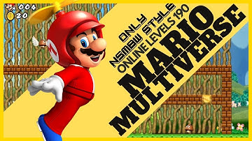 (ONLY NSMBW THEME STYLE) MARIO MULTIVERSE v 7.1 - ONLINE LEVELS 190
