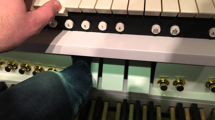 Fohlen-Orgel - Funktion Crescendo-Schwel...