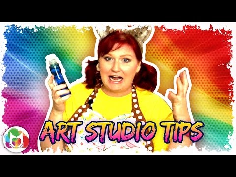 How to set up an art Studio.