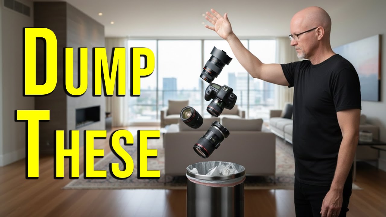 Оборудование, которое вам больше не нужно для фотосъемки недвижимости.