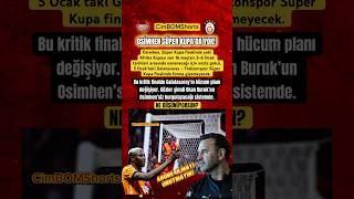 Galatasaraya Kötü Haber Osi̇mhen Süper Kupayi Kaçiriyor