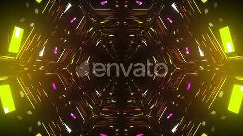 4k Cyber Tunnel Vj Loops 2 | Motion Graphics - Videohive template
