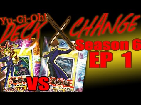 Yugi Starter Deck Vs. Kaiba Starter Deck - YuGiOh Deck Exchange History -  Season 6 Episode 1 - YouTube