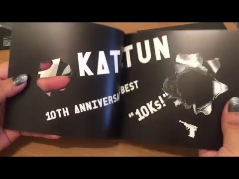 Kat Tun 10th Anniversary Best 10ks Album 日本購入品紹介と開封 Youtube