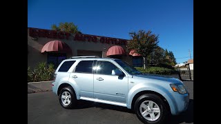 2008 Mercury Mariner Hybrid walk around video review