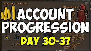 (OSRS) Account Progression - Day 30 - 37  | Dragon Defender