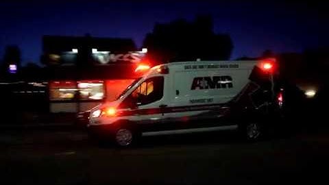 AMR Ambulance Responding Code-3 | New Camera! | Canon EOS 550D