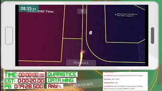Data Wing (Any%) by quaristice in 20:25 - WHaMathon 2019