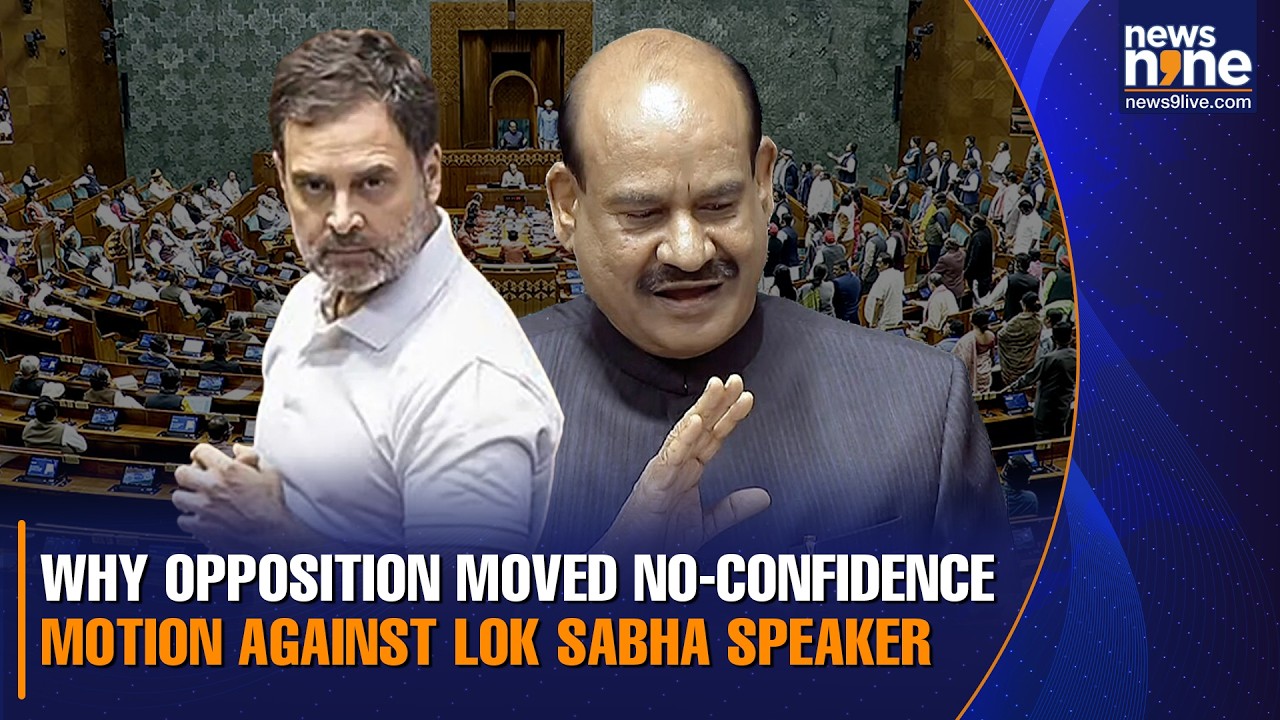Why Opposition moved no-confidence motion against Lok Sabha speaker Om ...