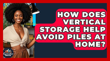 How Does Vertical Storage Help Avoid Piles At Home? - Your Organization Mentor