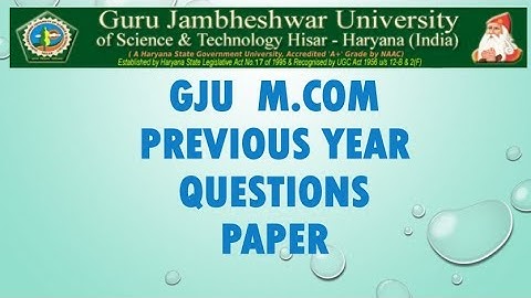 Gju MPOB Management Process and Organisation Behaviour Question Paper 2022 #gjuhisar #questionpaper