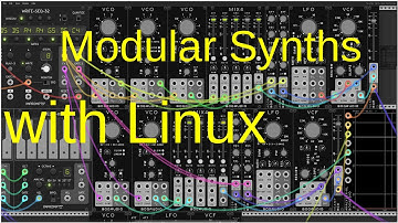 Modular Synthesizers with Linux, be the next Jean Michael Schulze ... :)