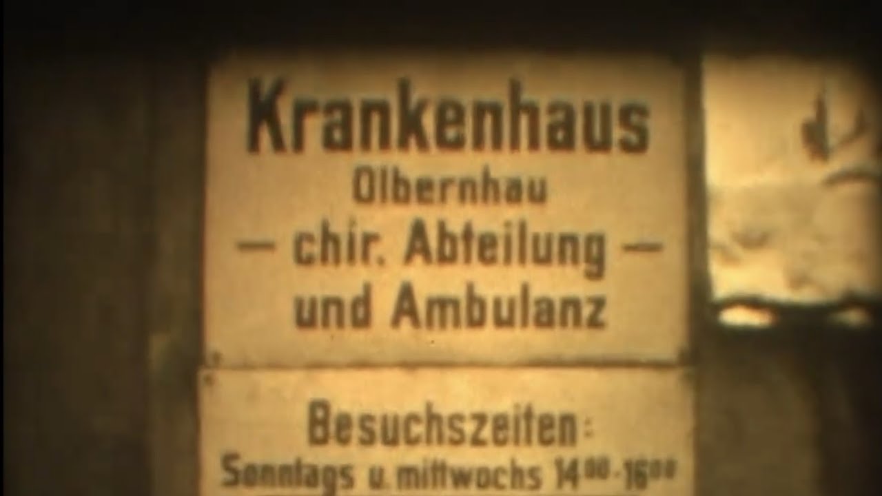 Olbernhau Krankenhaus um 1958