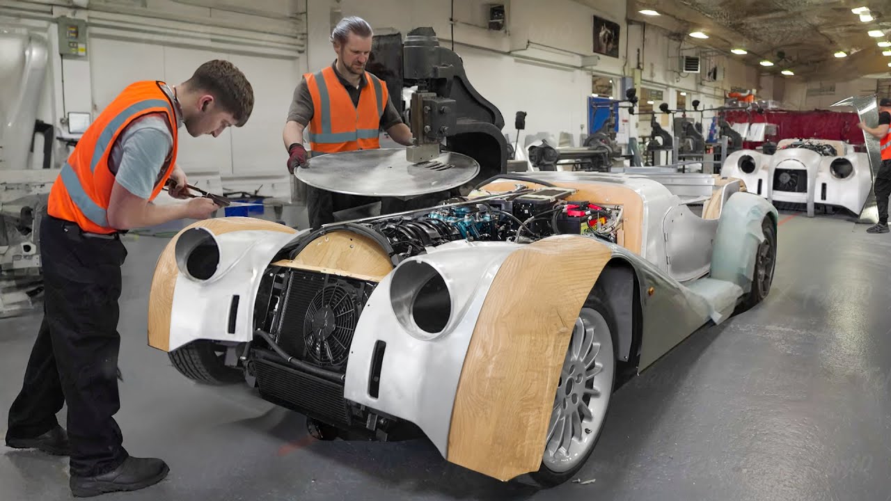 How They Still Build the Legendary Morgan Cars in the UK By Hands