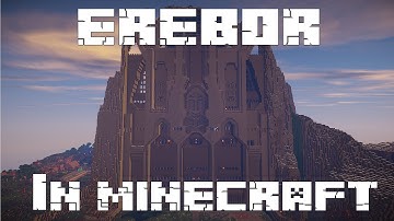 Erebor In Minecraft 100% Survival - Cinematic Tour