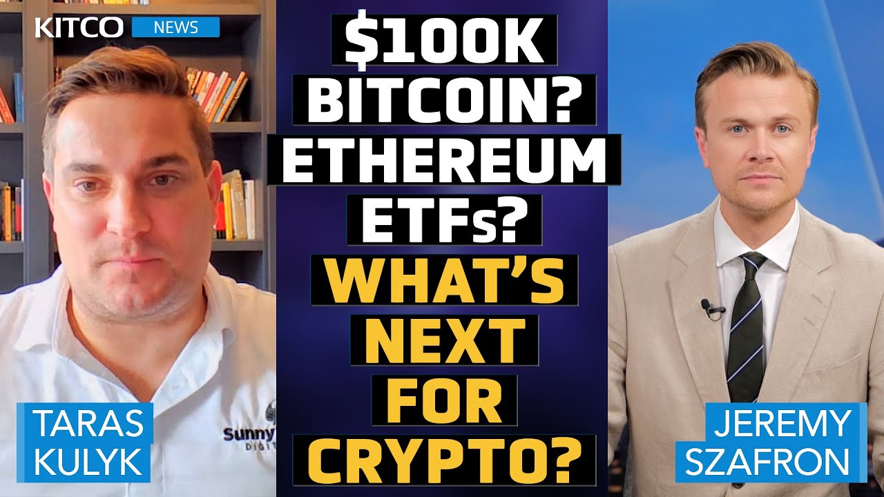 Bitcoin Aims for $100K, Ethereum ETFs & Mining Mergers Impact - Taras Kulyk サムネイル