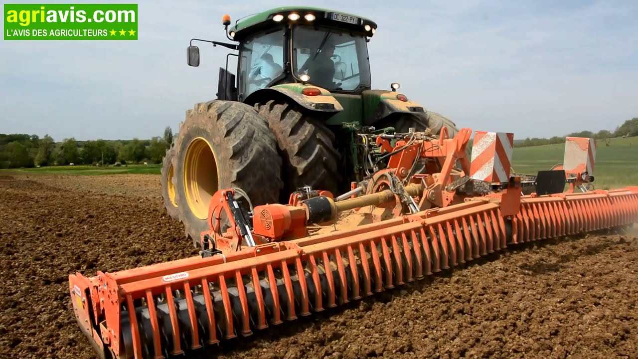Herse rotative de 8 mètres! Patrick Olivier donne son avis sur la herse ...