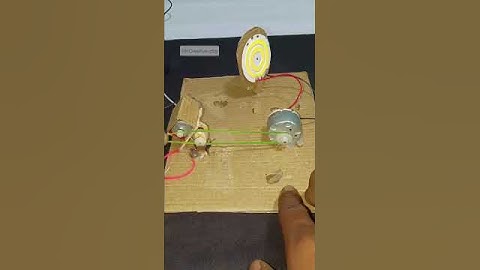 How to make led light generator/DIY Dynamo/ science videos)
