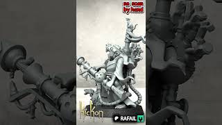 Warlock Bombardier  #warhammer #stl #40k #miniature #wargame #zbrush #warhammer40k #miniatures