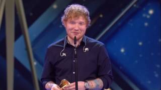 Dankesrede Ed Sheeran | GOLDENE KAMERA 2017