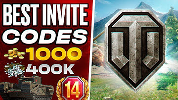 BEST INVITE CODES & BONUSES WORLD OF TANKS 2025! FREE TANKS & GOLD IN WOT!