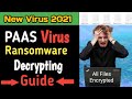 Paas Virus Ransomware [.paas] Removal and Decrypt .Paas Files | How to recover Paas encrypted files