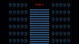 Find 8 It Is Impossible