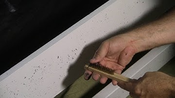 How to make a pinball coffee table, Part 3 - cabinet flecks and webbing patterns - PinballHelp.com