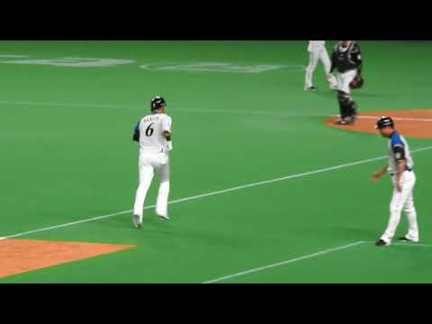 2020/07/19；中田翔の9号3ランHR