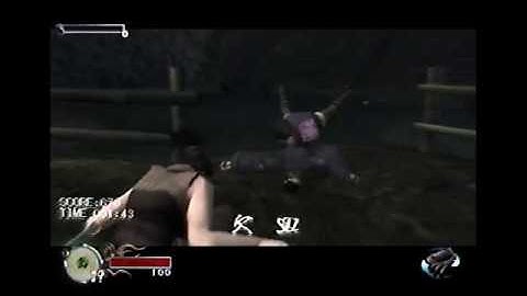 Tenchu: Fatal Shadows #1 Ayame Perfect Stealth Kills