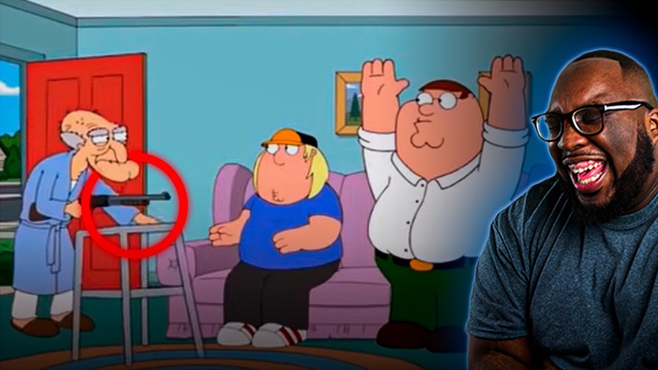 The FUNNIEST Moments in Family Guy!