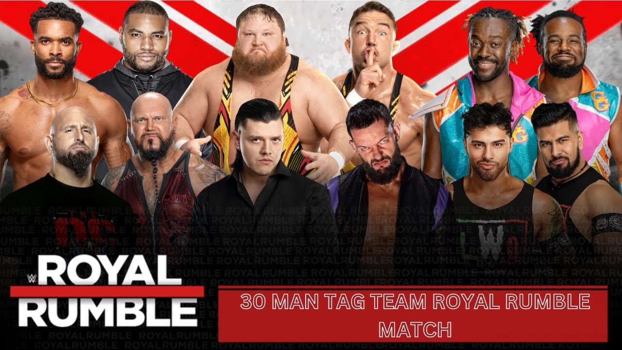Royal Rumble Tag In WWE 2K23 - 30 MAN ROYAL RUMBLE MATCH | TAG TEAM | - YouTube