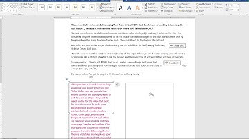 7 Text box Create Link to next Text box