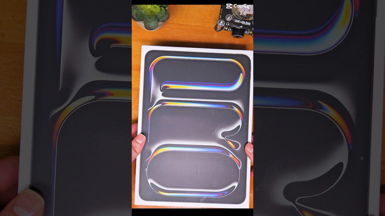 M4 iPad Pro 11" unboxing! (space black) 