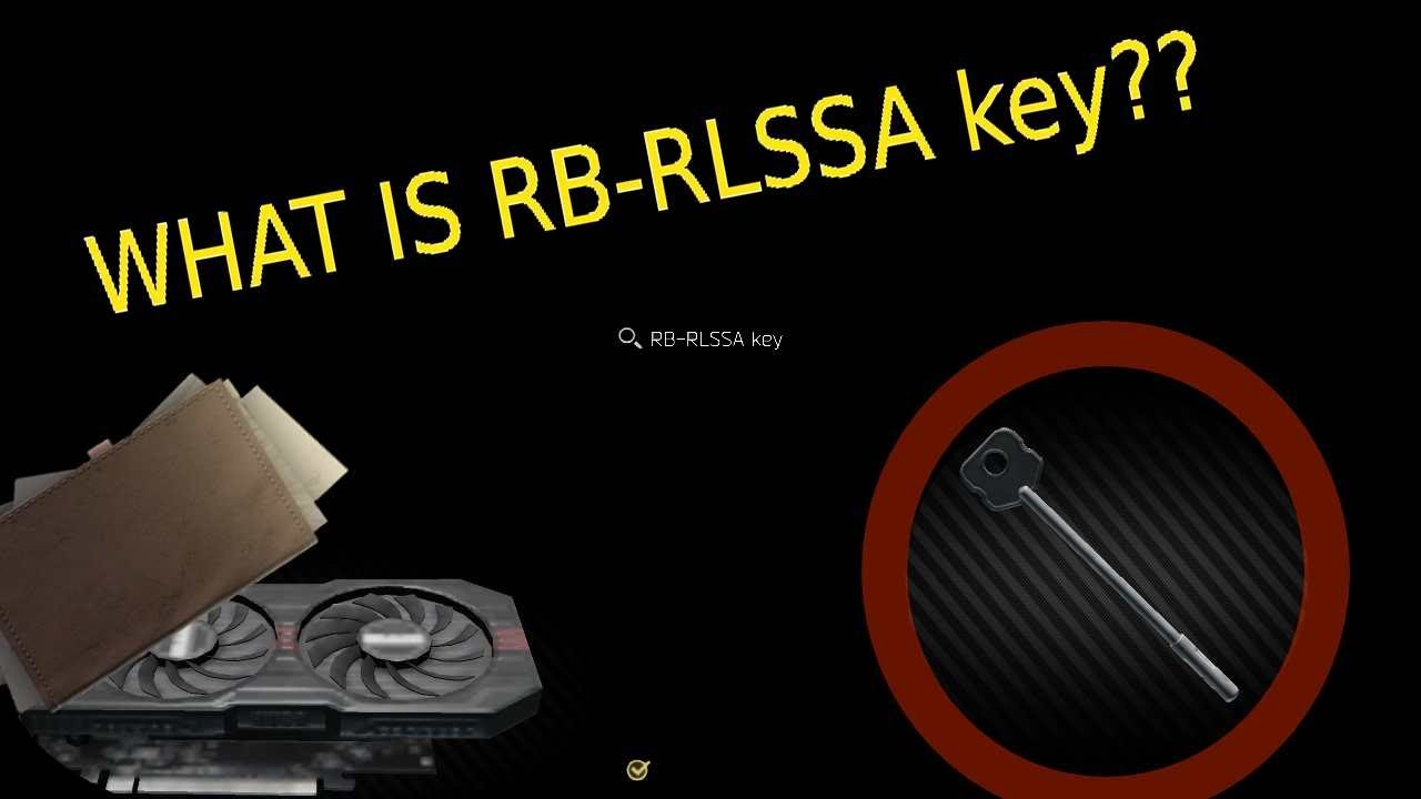 What is the RB-RLSSA or RB-RLSA Escape From Tarkov - YouTube