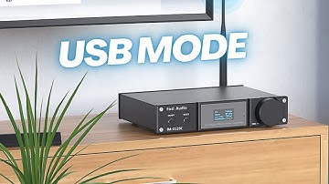 How to connect the Fosi Audio DA2120C to your computer via USB?
