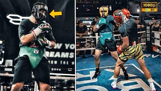 David Benavidez training for Oleksandr Gvozdyk. TRAINING CAMP | HIGHLIGHTS HD BOXING (2024)