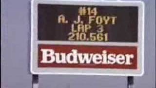 A.j. Foyt - Indy 500 Qualifications - 1987