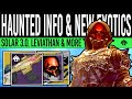 Destiny 2 | HAUNTED LEVIATHAN &amp; NEW EXOTICS! Content REVEALED! New Weapons, Solar 3.0, Modes &amp; More!