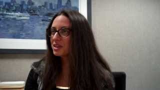 Agile Project manager delegate Ines gives feedback