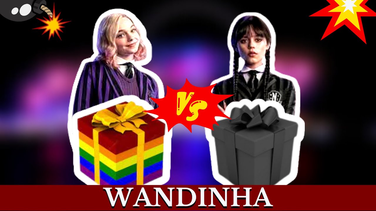 Escolha seu presente Wandinha ou Enid - chosse your gift Wednesday or Enid  