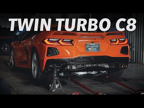 Twin Turbo C8 Corvette Dyno Testing