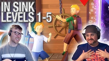 In Sink (Co-op puzzle game) Levels 1 through 4