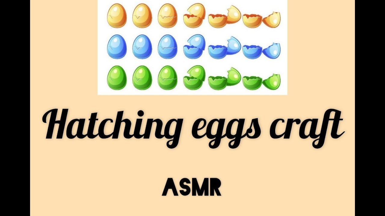 [🧡paper diy🩵] Hatching Paper Eggs Craft Tutorial! | asmr - YouTube