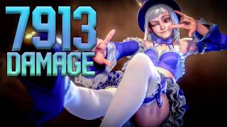 Ingrid Max Damage Combo 7913 With Inputs - Street Fighter 6